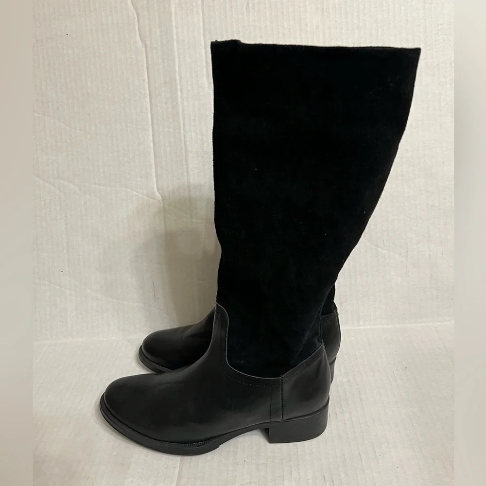HELENE ROUGE Made In Spain Suede Tall Shaft Boots - Picture 11 of 16